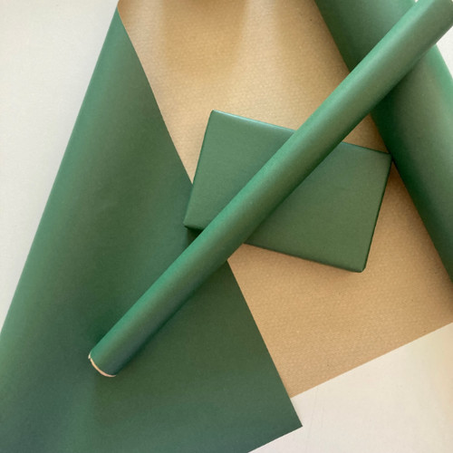 Wrapping paper dark green - dark,