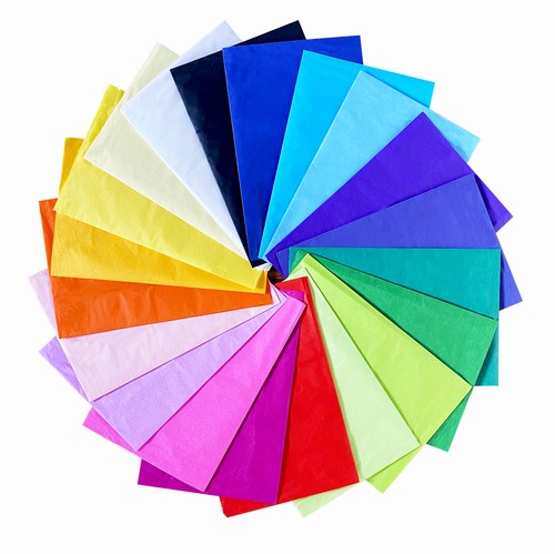 Large multi coloured tissue - large,