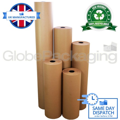 Strong brown kraft wrapping - brown,