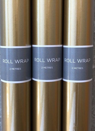 Hallmark gold wrapping paper - hallmark,