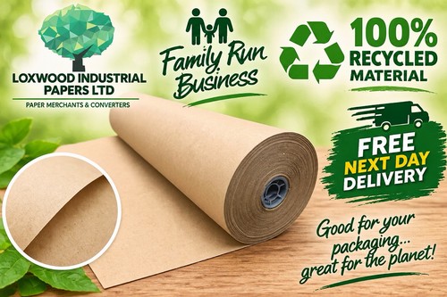 Brown kraft paper roll 900mm - brown,