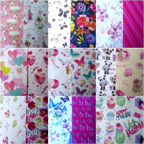 Wrapping paper tag women s - paper,