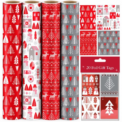 Christmas wrapping paper - wrapping, 4
